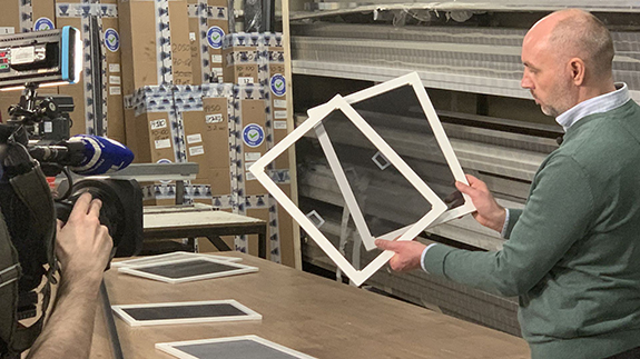 Съемки в телепрограмме 'Доброе утро'